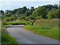 A bend in Upton Lane