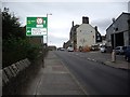 Approach to the A95 (Banff) junction with A96