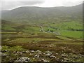 Looking down onto Auchallater