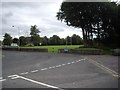 Junction of Depot road with Market Street, Huntly