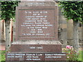 The War Memorial at Larkhall