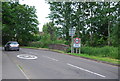 Entering Ripley, Newark Lane