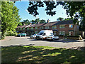 Houses at end of Townmead, West Green, Crawley