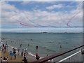 SZ0890 : Bournemouth: a Red Arrows display by Chris Downer