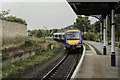 Aberdeen bound service departing Forres