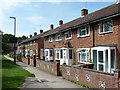 Houses on walk between Blackthorn Close and Langley Drive, Langley Green, Crawley