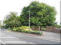 Park entrance on Station Road, Chobham