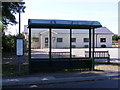 TM3591 : Bus Shelter & Broome Village Hall by Geographer