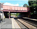 Road bridge over Kidderminster railway station