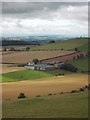 Homebyres seen from Hume Castle