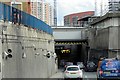 TQ3880 : A102 Northern Approach to the Blackwall Tunnel by David Dixon