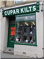 Kilt shop in Cupar