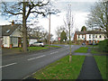 Junction of Station Road and Rising Lane, Kingswood