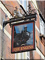 Sign for The Engine, Bute Street, LU1