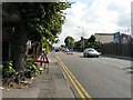 SJ9291 : Roadworks in Bredbury by Gerald England