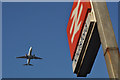 A Boeing 737-8K5 (G-FDZF) over Knutsford approaching Manchester airport