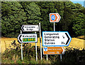 Roadsigns near Longannet