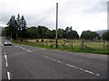 The A82 heading north nearing Fort Augustus