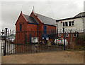 Southern entrance to Barry Yacht Club