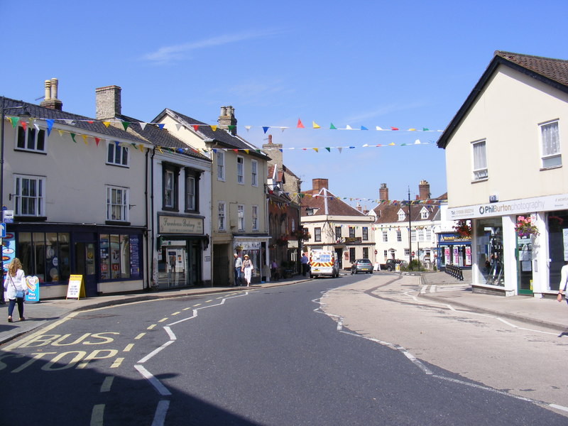 A144 St.Mary's Street, Bungay © Geographer cc-by-sa/2.0 :: Geograph ...