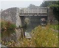 Pont goed dros y gamlas / A wooden canal bridge