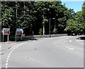 Left turn for the Cholera Cemetery, Tredegar