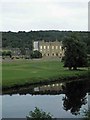 SK2570 : River Derwent and Chatsworth House by Steve  Fareham