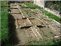 View of an excavation of the miller