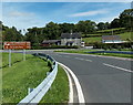 Former route of the A470 south of Builth Road, Powys