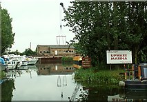 TL5370 : Entrance to Upware Marina by Rose and Trev Clough