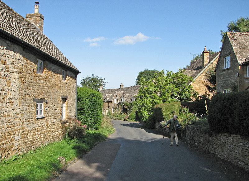 Adlestrop: Main Street © John Sutton cc-by-sa/2.0 :: Geograph Britain ...