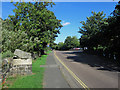 The road into Craster