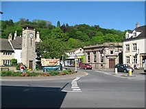 ST8599 : Where ways meet - Nailsworth, Gloucestershire by Martin Richard Phelan