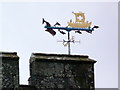 NR8398 : Weathervane on Kilmartin church tower by sylvia duckworth