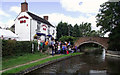 The Cross Keys and Filance Bridge at Penkridge, Staffordshire