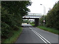 Railway bridge over the B6030