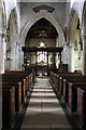 SK9551 : Interior, St Swithun's church, Leadenham by J.Hannan-Briggs