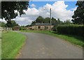 The Bungalow seen from minor road near Whitwell