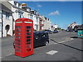 Southwell: red telephone box