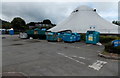 Circus big top in Brecon