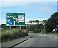 Newquay Cornwall Mellanvrane Roundabout