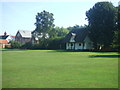 TL4832 : Clavering Cricket Club pavilion at Hill Green by David Beresford