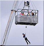 J3474 : River Lagan rescue training, Belfast (3) by Albert Bridge