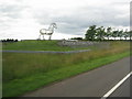 Clydesdale horse on the M8