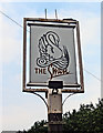 The Swan (3) - sign, Waters Upton near Telford, Shropshire