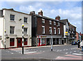 Newcastle-under-Lyme - High Street from Merrial Street junction