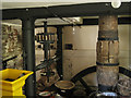 SP1269 : Remains of mill machinery, the Mill House by Robin Stott