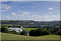 South from the National Library of Wales