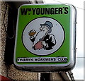 Club name sign, Rassau