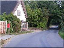 TM0981 : Banyard's Lane & Hall Lane Postbox by Geographer